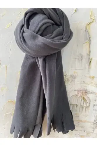 Polar Winter Scarf - ANTHRACITE - 4