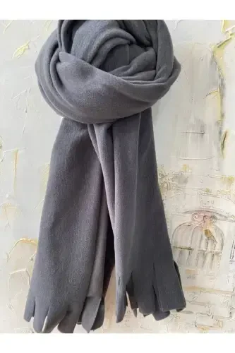 Polar Winter Scarf - ANTHRACITE - 5