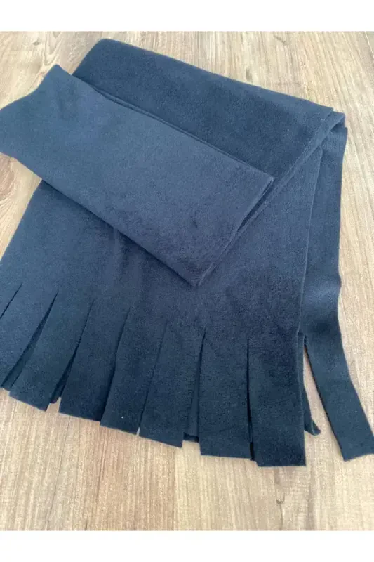 Polar Winter Scarf-BLACK - NILBUTIK