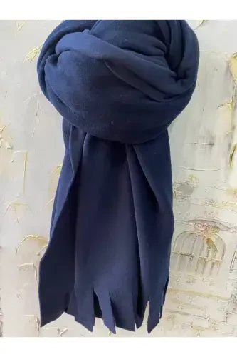 Polar Winter Scarf-NAVY BLUE - 3