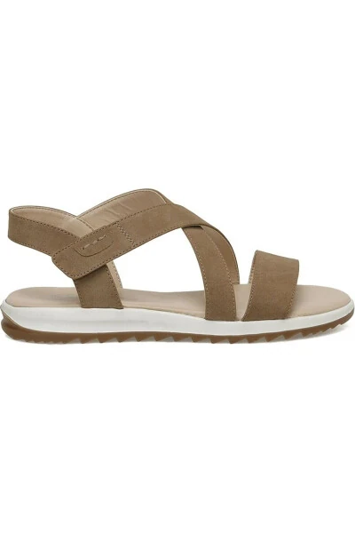 POLARIS 321822.Z4FX GENUINE LEATHER WOMEN'S SANDAL - POLARIS (1)