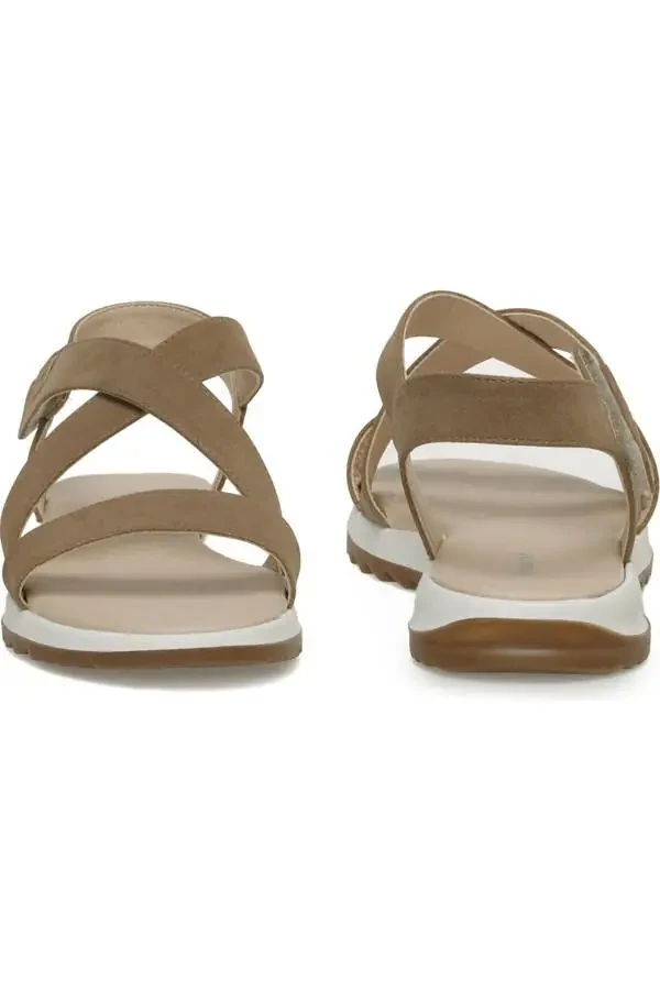 POLARIS 321822.Z4FX GENUINE LEATHER WOMEN'S SANDAL - 5