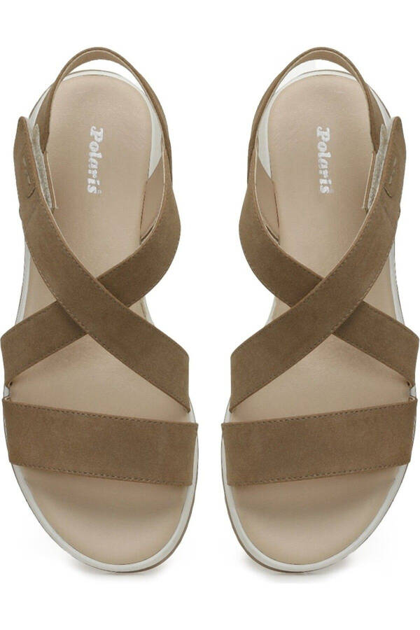 POLARIS 321822.Z4FX HAKIQIY DERI AYOL SANDAL - 4