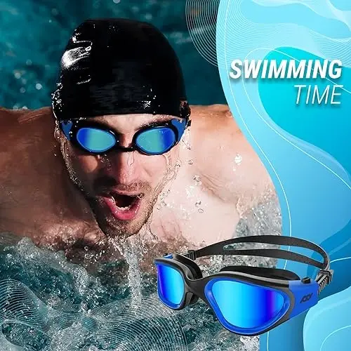 POLARS DESIGN Swim Goggles, Polarized Swimming Goggles Anti-fog for Adult Men Women - Modazone (1)