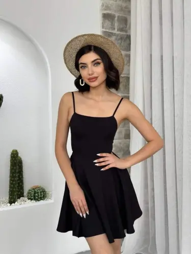 Pole Strap Dress - 1