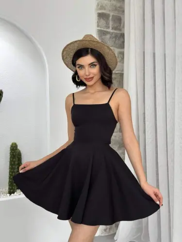 Pole Strap Dress - 3