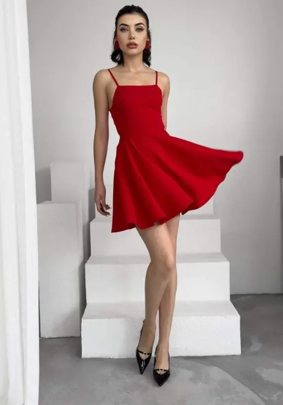 Pole Strap Dress - 3