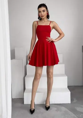 Pole Strap Dress - 5