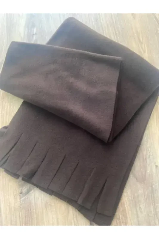 Полярный зимний шарф - ГОРЬКИЙ КОФЕ - 2