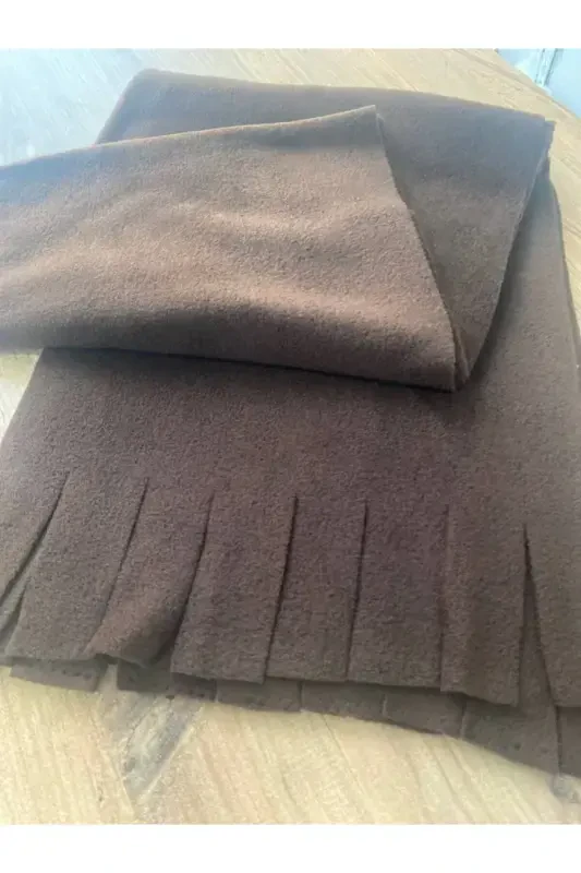 Полярный зимний шарф - ГОРЬКИЙ КОФЕ - 3