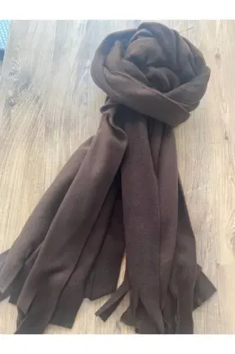 Полярный зимний шарф - ГОРЬКИЙ КОФЕ - 4