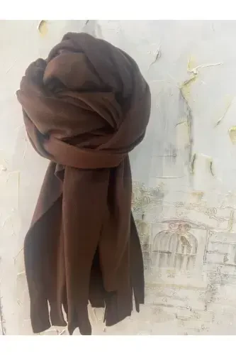 Полярный зимний шарф - ГОРЬКИЙ КОФЕ - 6