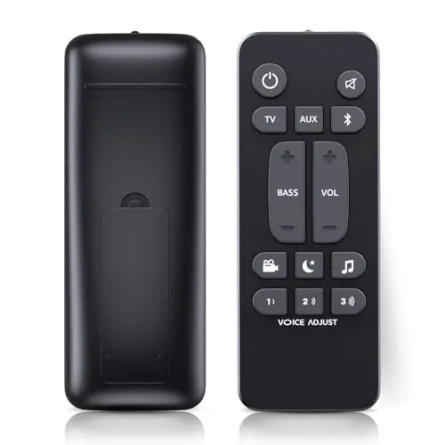 Universal Soundbar Remote Control Replacement for Polk Audio Signa S1, S2, S3, S4 Ultra-Slim Sound Bar, RE6214-1 RE62141 - 1
