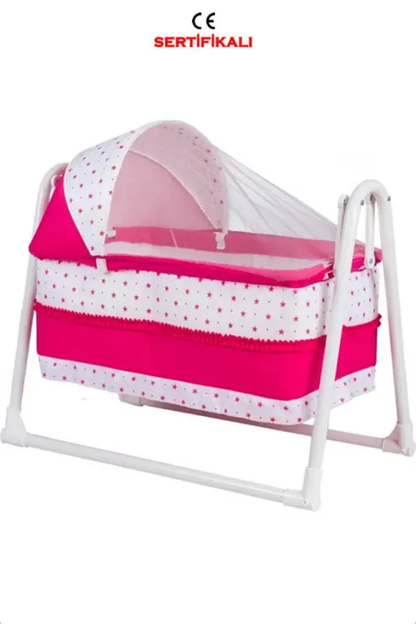 Polly Lyuks Portativ Tebranadigan Savat Beshik Hammok Beshik Pushti - 1