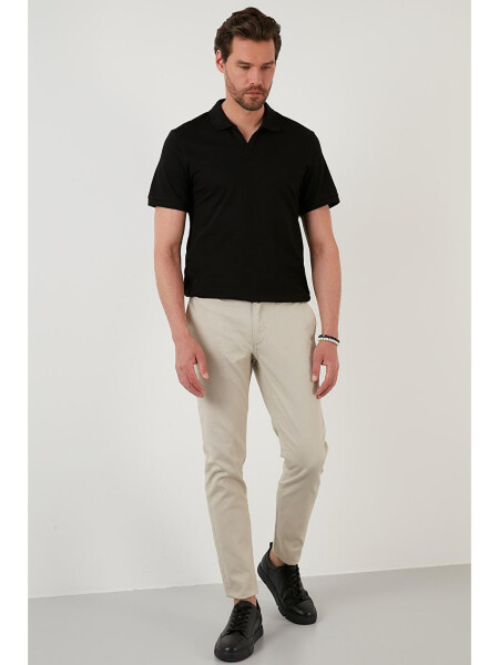 Поло-футболка из хлопка Slim Fit 5902141 - 4