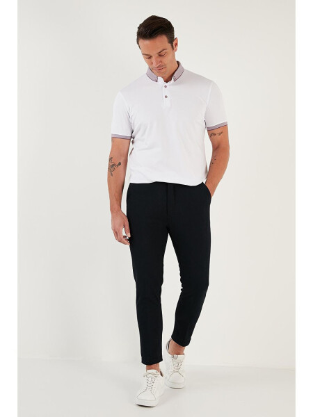 Поло из хлопка Slim Fit 646R4560 - 9