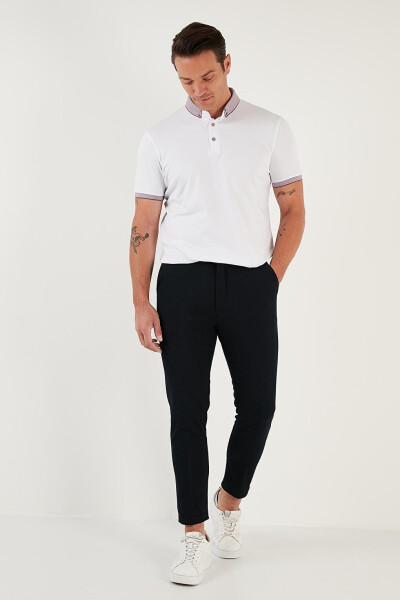 Поло из хлопка Slim Fit 646R4560 - 14