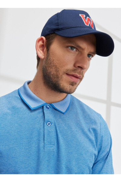 Polo Neck Sax Melange Men's T-shirt 4a9000000003 - 3