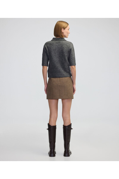 Polo neck sweater - 6