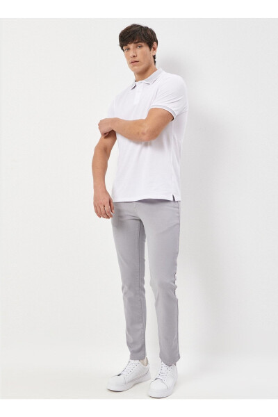 Polo Neck White Men's T-shirt 4a9000000003 - 2