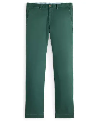 Polo Ralph Lauren Men's Straight-Fit Stretch Chino Pants - Charter Green - 5