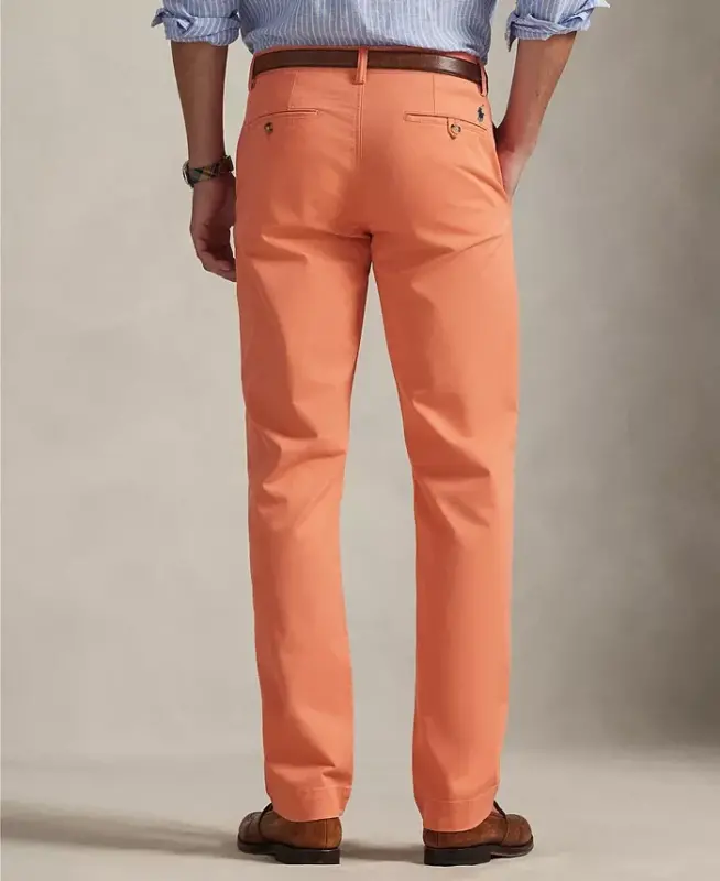 Polo Ralph Lauren Men's Straight-Fit Stretch Chino Pants - DeepModazone - 4