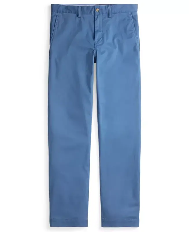 Polo Ralph Lauren Men's Straight-Fit Stretch Chino Pants - Delta Blue - 5