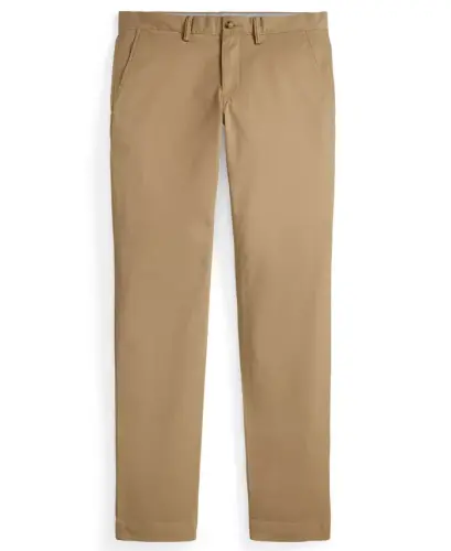 Polo Ralph Lauren Men's Straight-Fit Stretch Chino Pants - Desert Khaki - 5