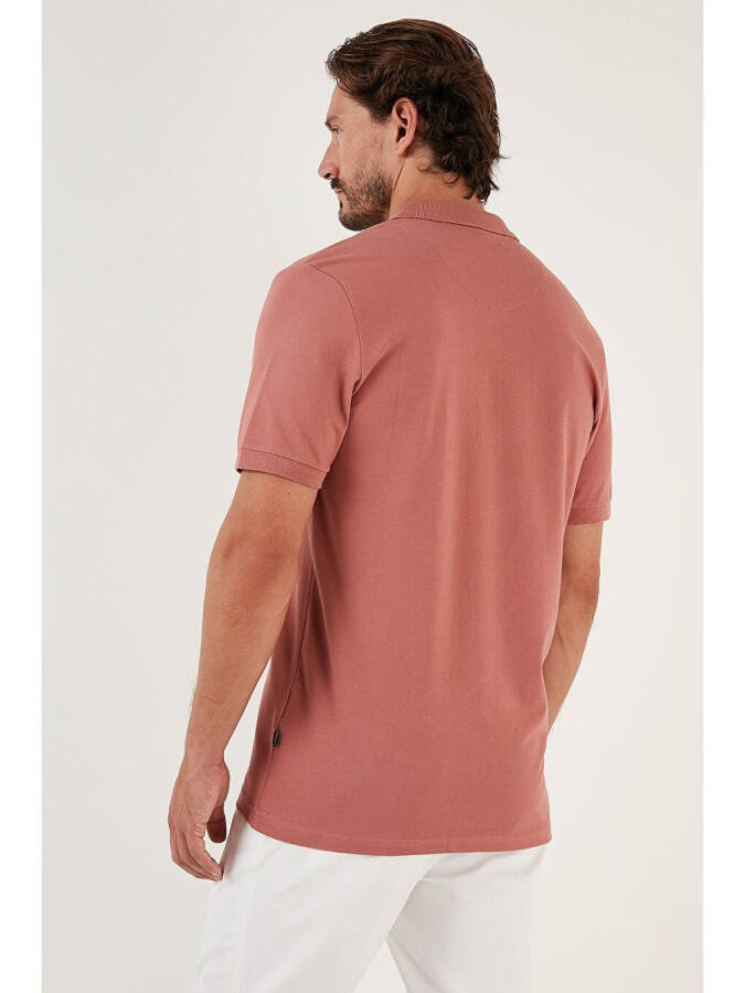 Pamuklu Regular Fit Düğmeli Polo T Shirt 4362050 - 5