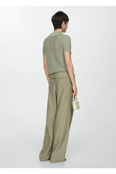 Поло с фактурой пике - 4