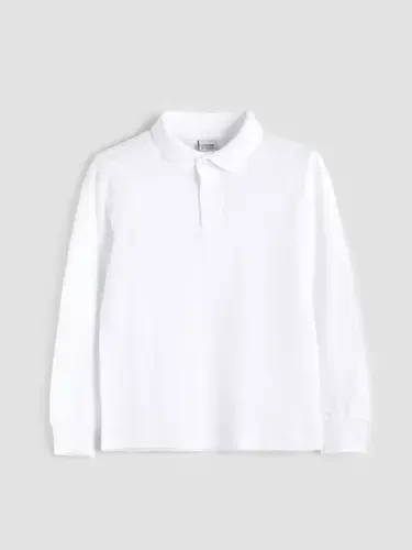 Polo shirt for boys, perfect for first day excitement. 