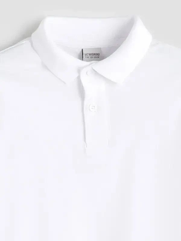 Polo shirt for boys, perfect for first day excitement. - 3