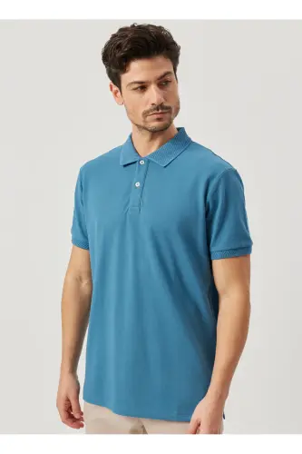 Gökmavi Erkek Polo T-Shirt 4A9000000001 - Gökmavi - 4