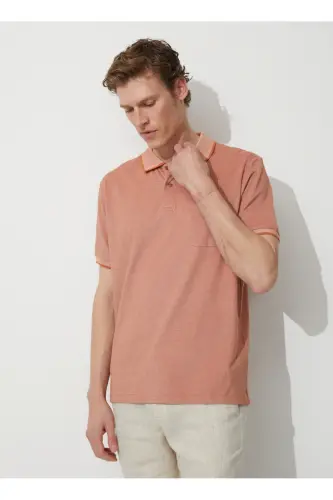 Kiremit Melanj Erkek Polo T-Shirt 4A9000000004 - Kiremit Melanj - 4