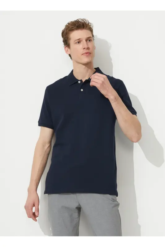 Koyu Lacivert Erkek Polo T-Shirt 4A9000000001 - 2