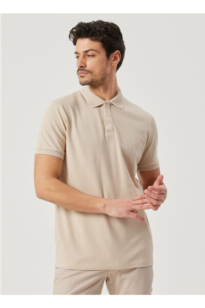 Polo Yaka Koyu Sarı Erkek T-shirt 4a9000000001 - Koyu Sarı - ALTINYILDIZ CLASSICS