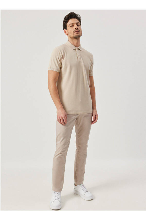 Polo Yaka Koyu Sarı Erkek T-shirt 4a9000000001 - Koyu Sarı - 2