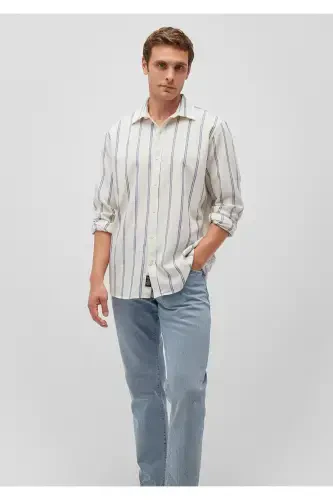 Полосатая Рубашка Regular Fit / Стандартный Крой 0211085- - 1