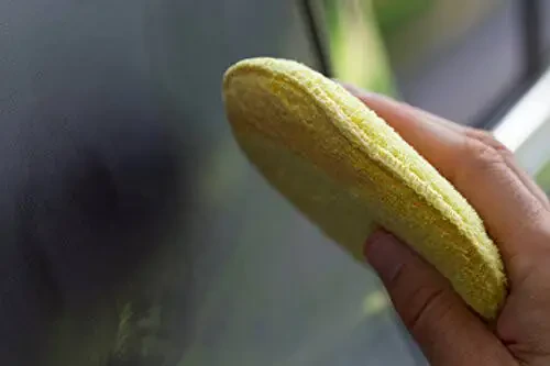 Полотенца для полировки и чистки из микрофибры Mothers для детальной очистки автомобиля, диаметр 5 дюймов, желтый, 6 штук - 5