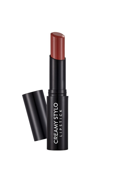 Полуматовая помада-карандаш - Creamy Stylo Lipstick - 006 Каштан - 8682536013666 - 10