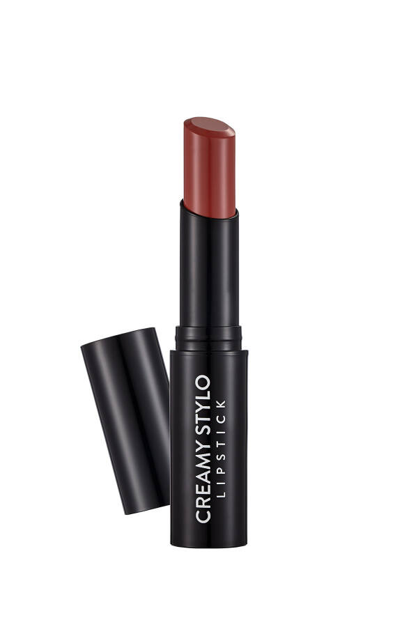 Полуматовая помада-карандаш - Creamy Stylo Lipstick - 006 Каштан - 8682536013666 - 18