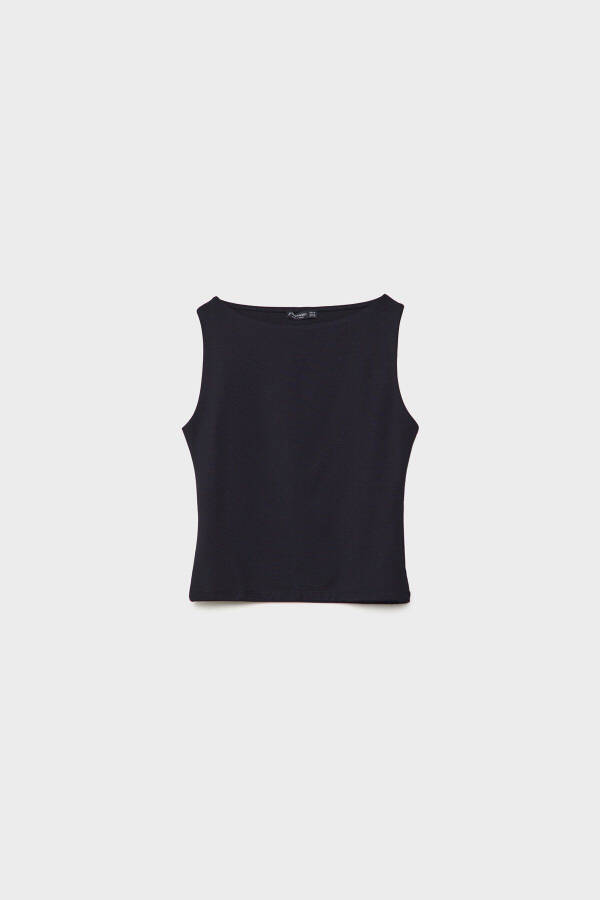 Polyamide Boat Neck T-shirt - 12