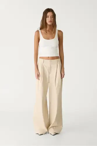 Polyamide T-shirt - STRADIVARIUS (1)