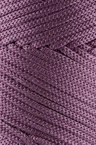 Polyester Macrame Yarn 3 mm 250 Grams Macrame Cord Purple 120 Meters Placemat Yarn and Bag Yarn - Purple - SENSY (1)