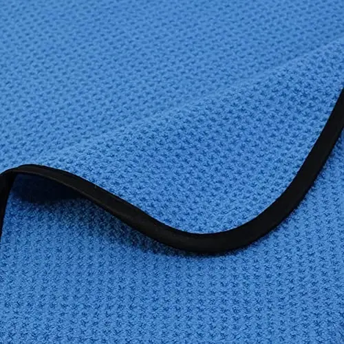 POLYTE Elite Mikrofiber Kurulama Bezi (16x24, 4 Adet, Waffle, Mavi) - 4