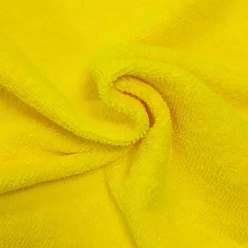 POLYTE Microfiber Tozalash Matosi, 12 x 16 dyuym, Moviy, Yashil, Sariq, 36 dona - 4