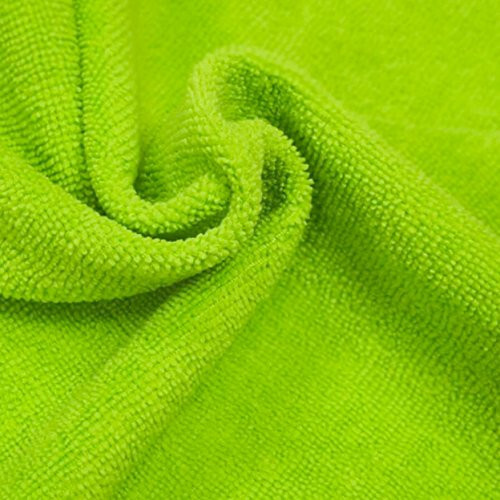 POLYTE Microfiber Cleaning Cloth, 12 x 16 in, Blue, Green, Yellow, 36 Pack - 5
