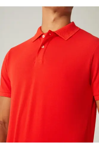 Pomegranate Flower Men's Polo T-shirt 4a9000000001 - 4