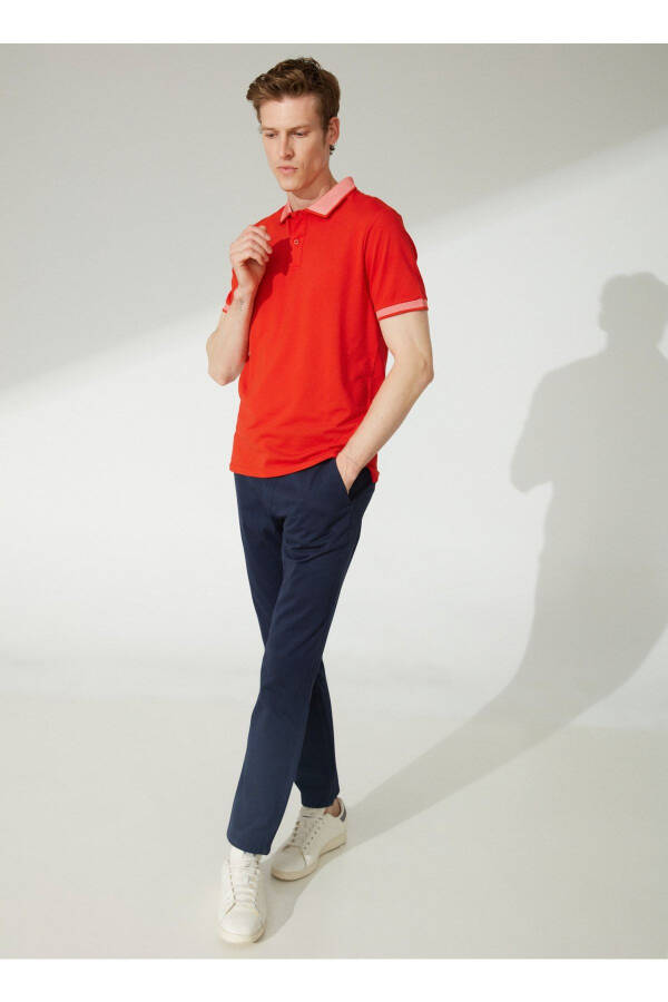 Pomegranate Flower Men's Polo T-shirt 4a9000000003 - 3