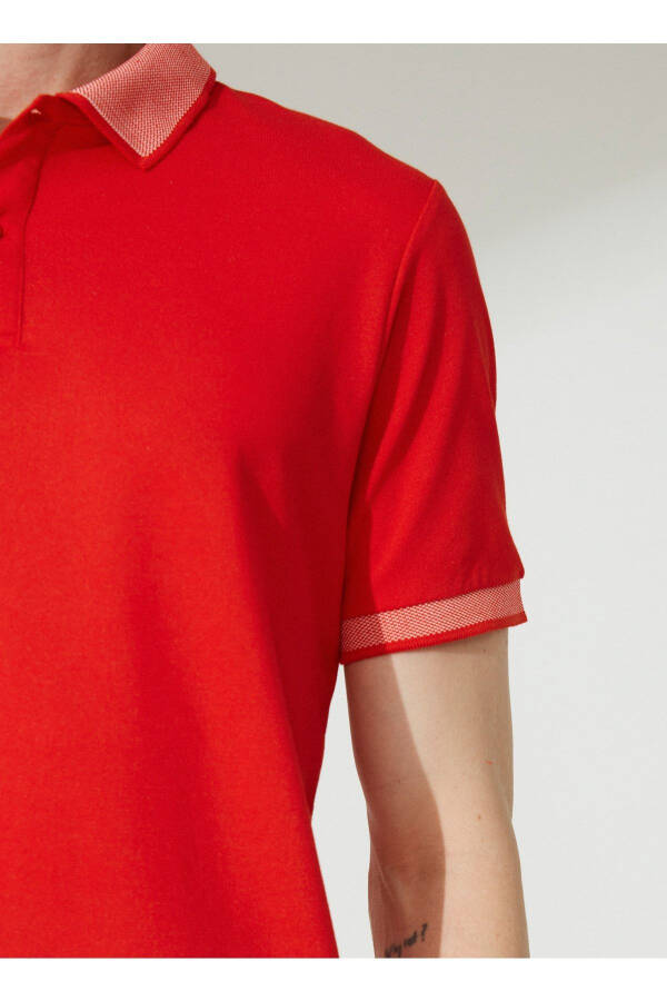 Pomegranate Flower Men's Polo T-shirt 4a9000000003 - 4